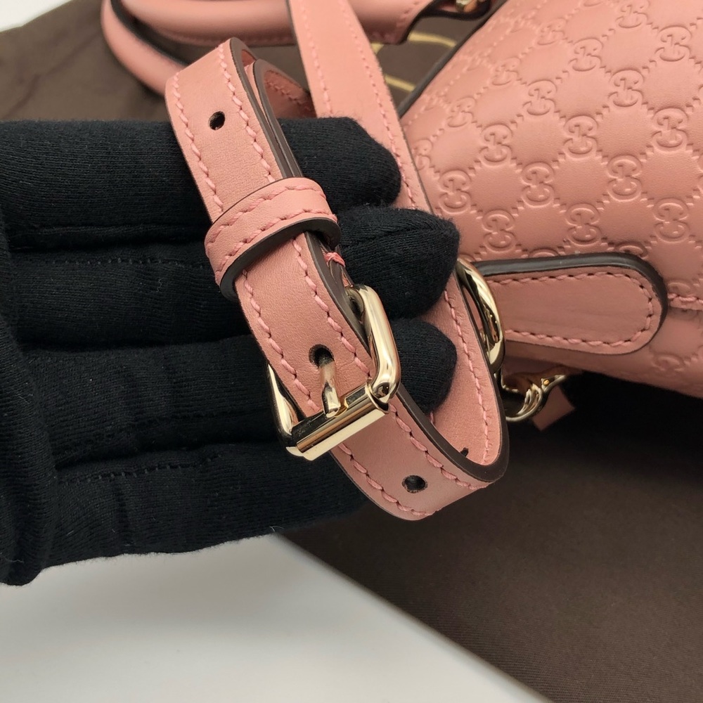 GUCCI IndiPink GG Medium Tote Shoulder Bag - Picture 4 of 8
